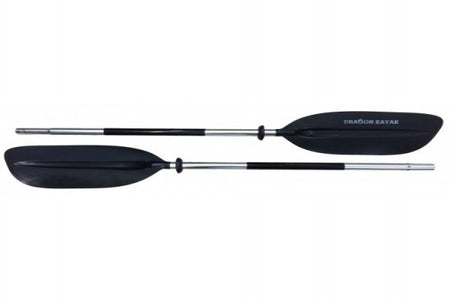 Dragon Kayak 2pcs Paddle - Black