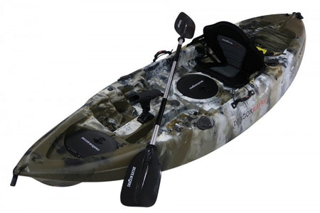 Single Seater Fishing Kayak - Desert Storm