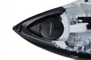 Single Seater Fishing Kayak - Black White