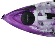 Single Seater Fishing Kayak -Purple/Black/White