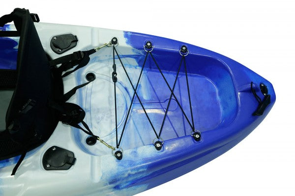 2.7m Dolphin Fishing kayaks blue white – DRAGON KAYAK